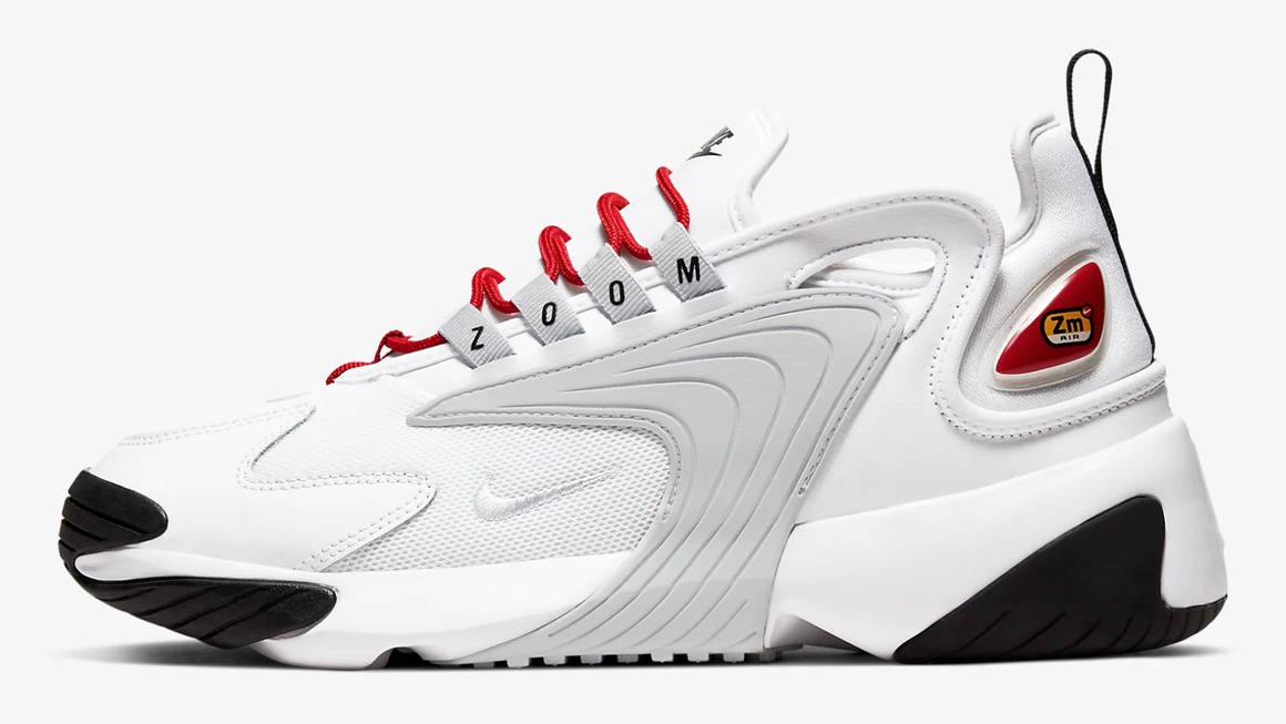 nike zoom 2k black and red