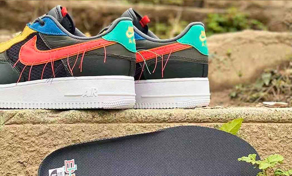 Nike air force 1 multicolour BHM