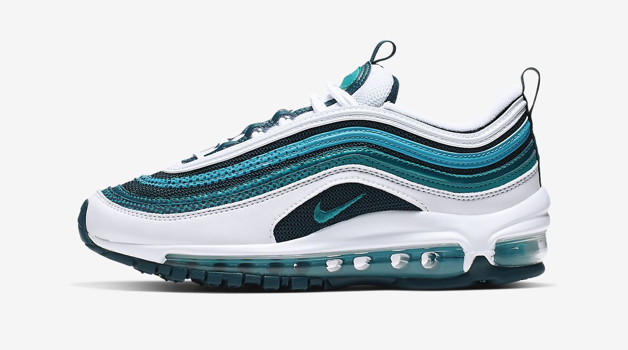 Nike air max 97 white blue
