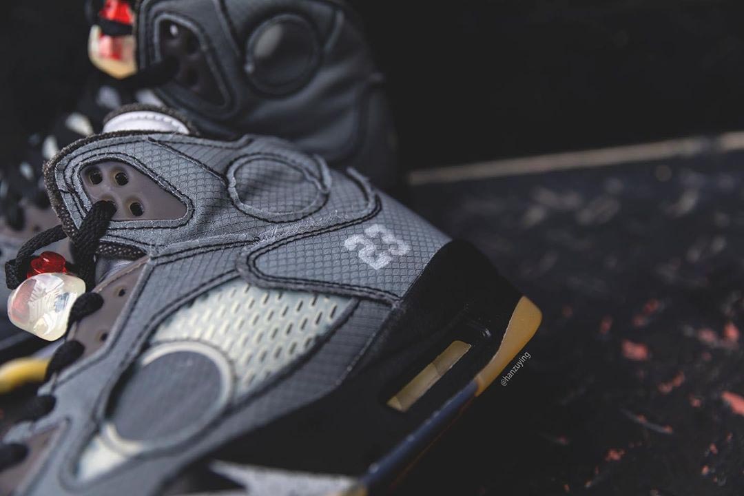 Off-White x Air Jordan 5 "Black"