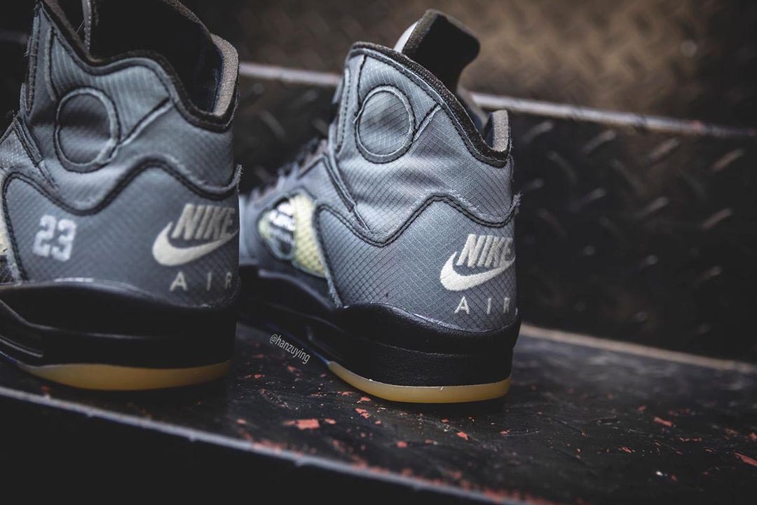 Off-White x Air Jordan 5 "Black"