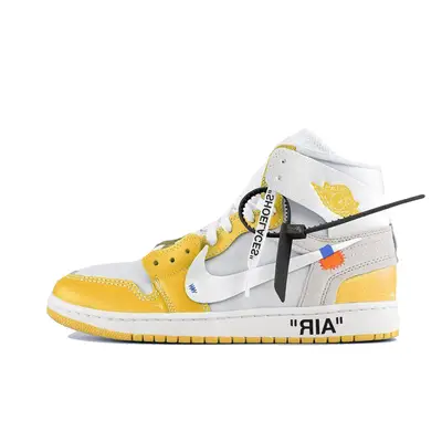 Off-White™ x Nike Yellow Air Jordan 1 Release