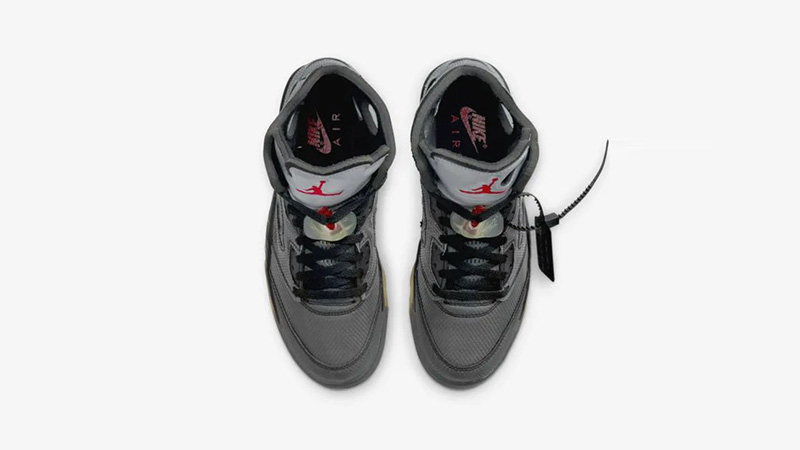 Jordan 5 Retro x OFF-WHITE ‘ Black ‘ - Size 10 - CT8480-001