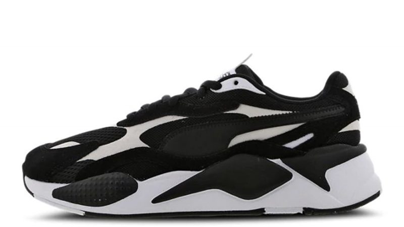 black and white puma rsx 3