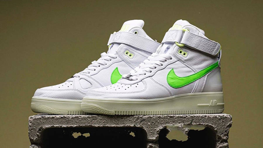 RSVP Gallery x Nike Air Force 1 High White Green front