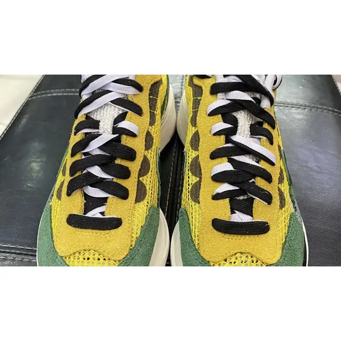 sacai x Nike VaporWaffle Tour Yellow Stadium Green Where To Buy