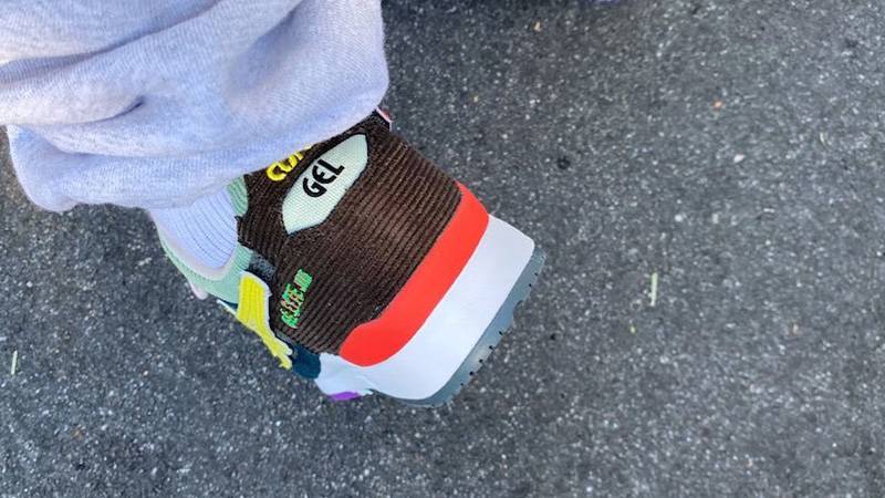 Sean Wotherspoon x atmos x ASICS GEL-Lyte 3 On Foot Back