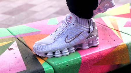The Nike Shox TL "White Metallic Silver" Can Be Yours For Just £84!
