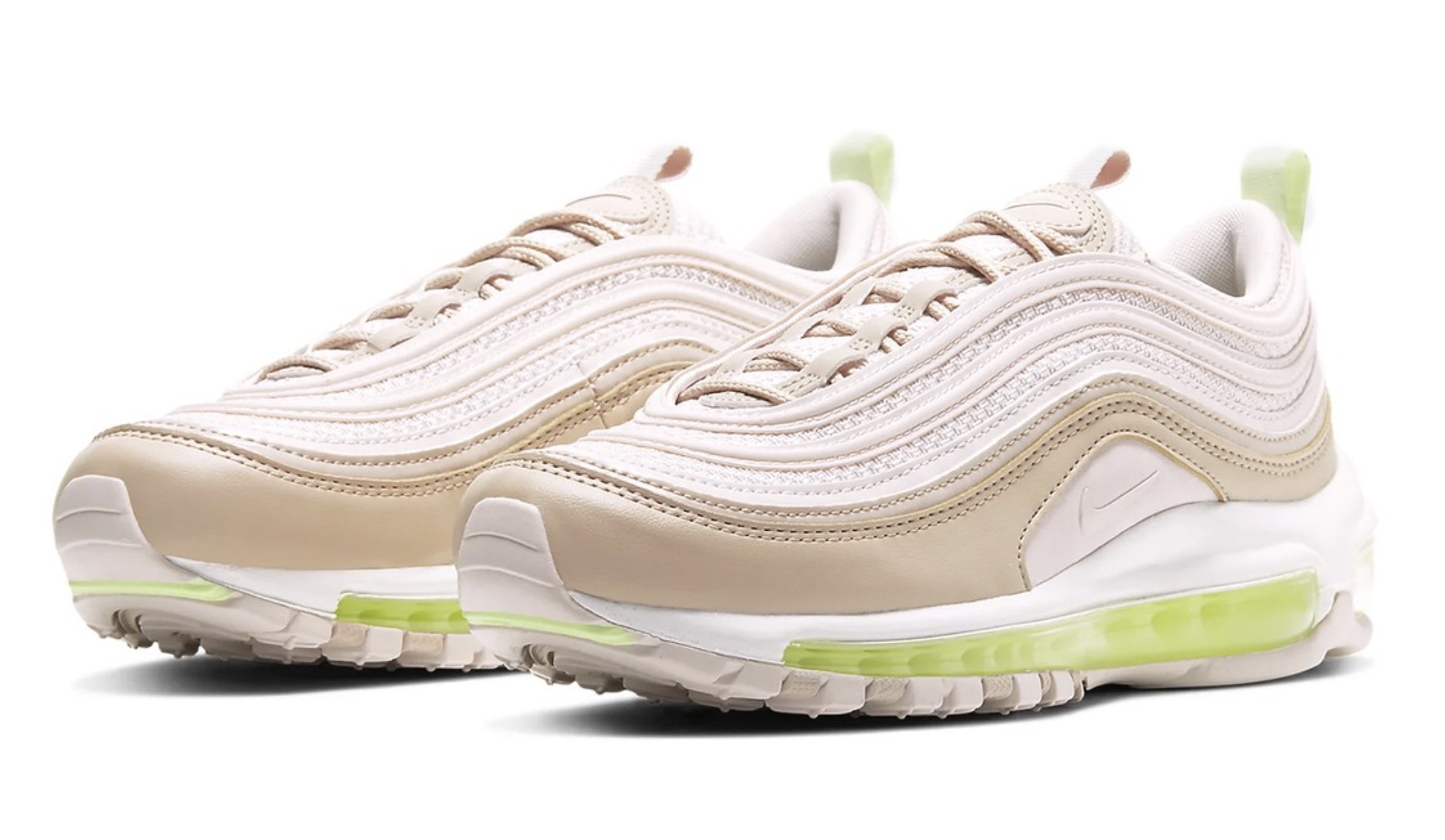Slip Into Something Subtle This Year With The Nike Air Max 97 In Barely Rose & Barely Volt