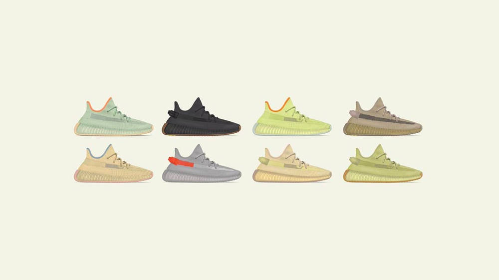 Image via Yeezy Mafia The Yeezy Boost 350 V2 Spring 2020 Lineup Has Been Unveiled