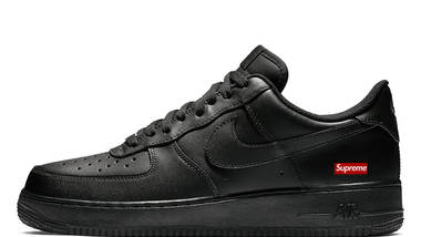 Supreme x Nike Air Force 1 Low Black/Black