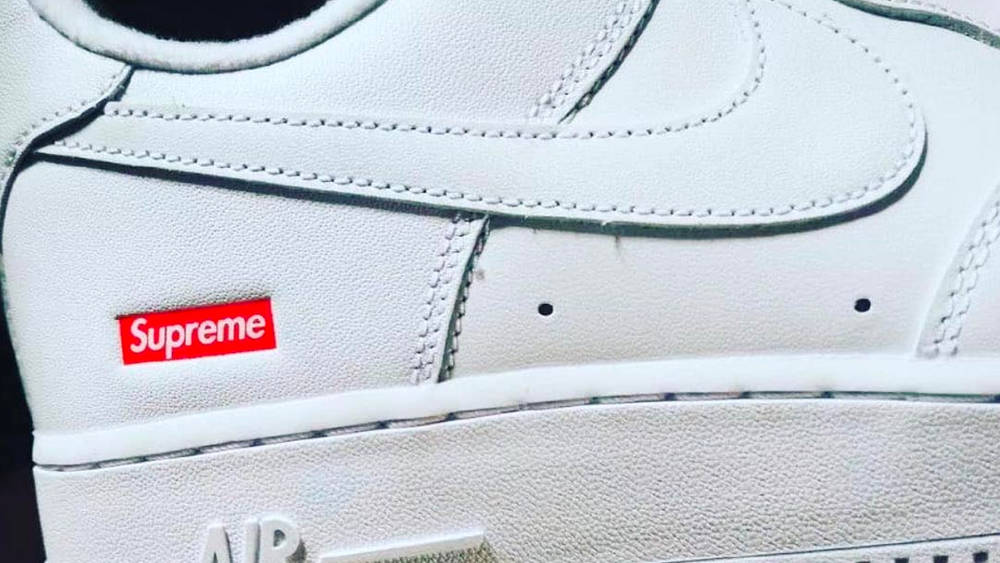 Image via s.sam.group Supreme x Nike Air Force 1 Low