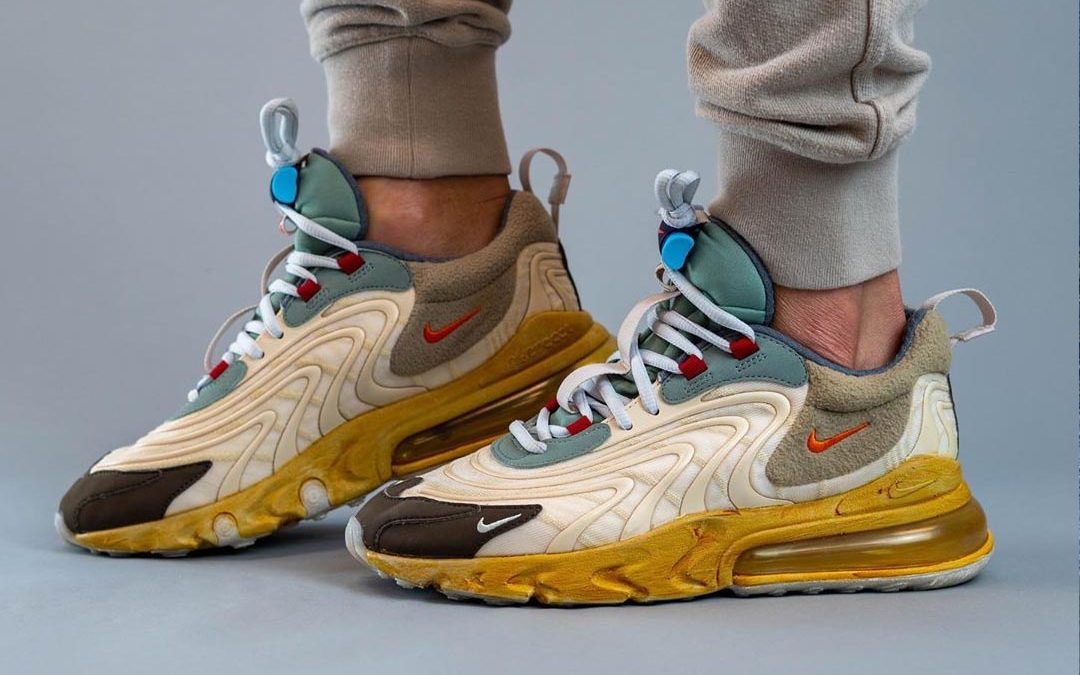 Your Best Look Yet At The Travis Scott x Nike Air Max 270 React \