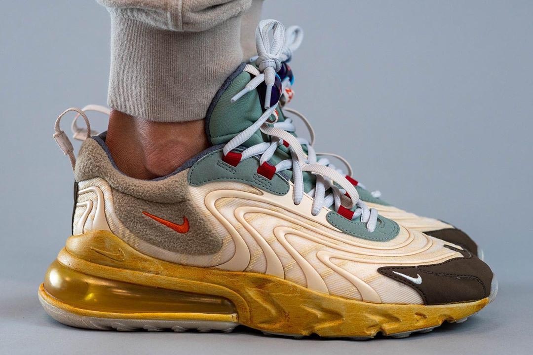 Travis Scott x Nike Air Max 270 React "Cactus Jack"