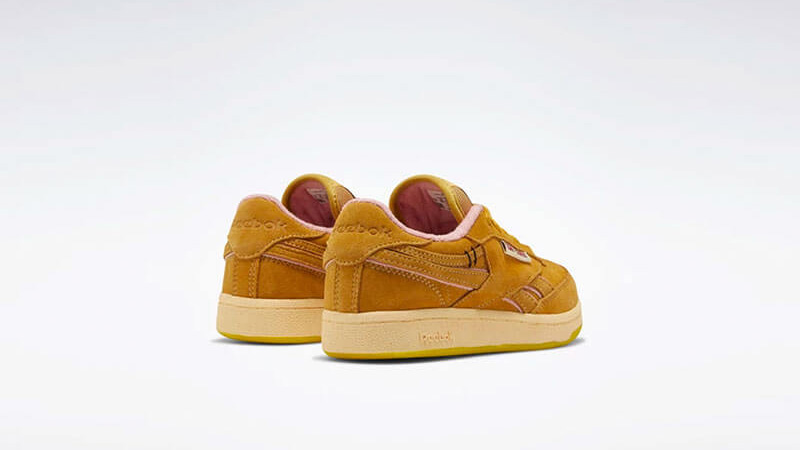 Tom & Jerry x Reebok Club C Brown back
