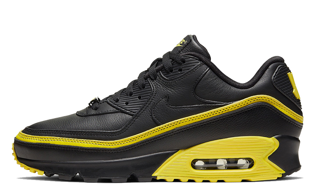 UNDEFEATED x Nike Air Max 90 Black Yellow | Where To Buy | CJ7197 