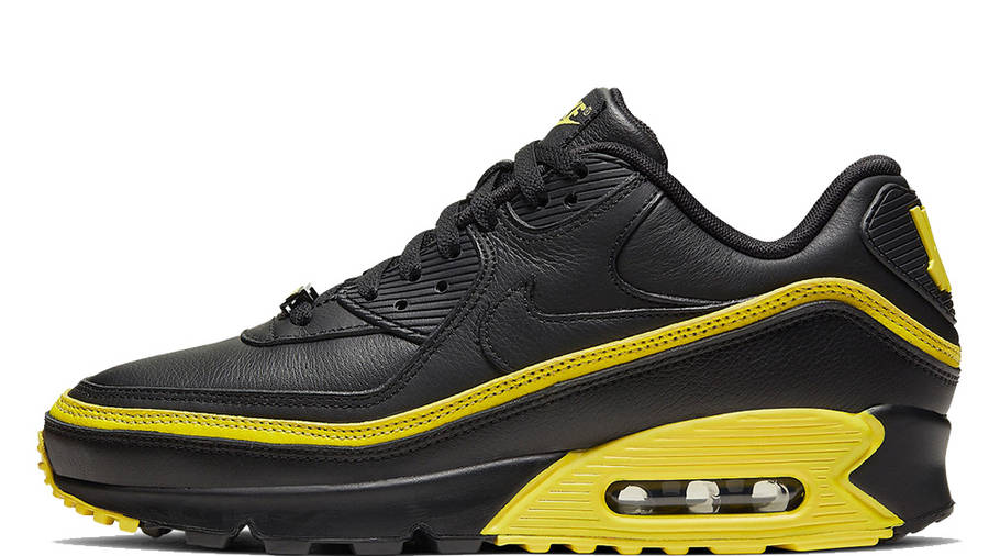 UNDEFEATED x Nike Air Max 90 Black Yellow CJ7197-001