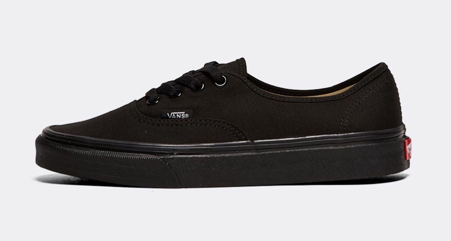 Vans authentic black