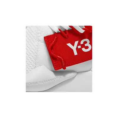 Y-3 Kaiwa Knit White Red Fv4562 middle