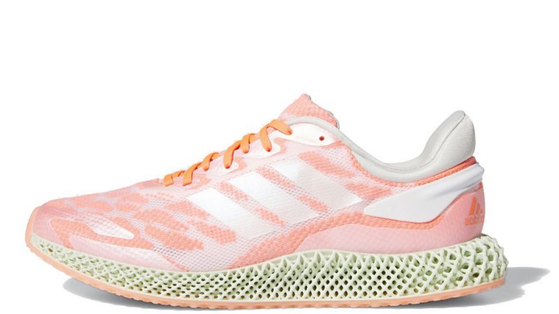 peach adidas trainers