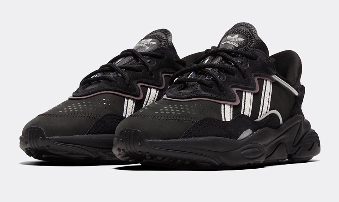 adidas Ozweego Black Purple front
