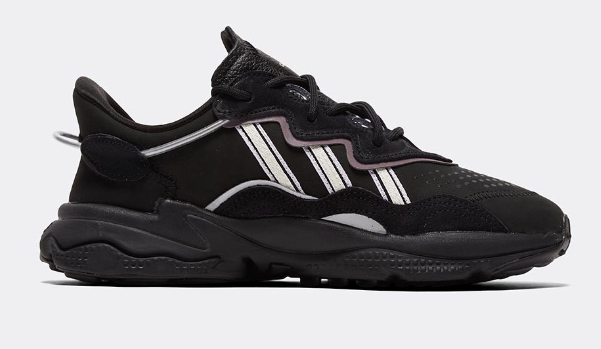 adidas Ozweego Black Purple side