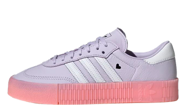 lilac adidas sambarose