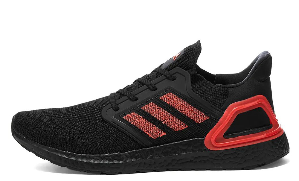 adidas Ultra Boost 20 Black Red | Where 