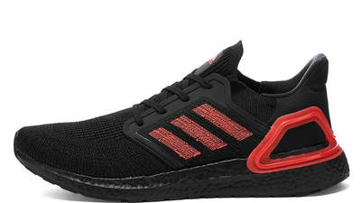 adidas ultra boost black red