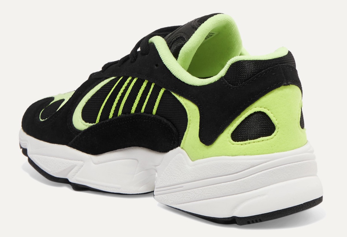 adidas Yung 1 Neon Suede Black Volt