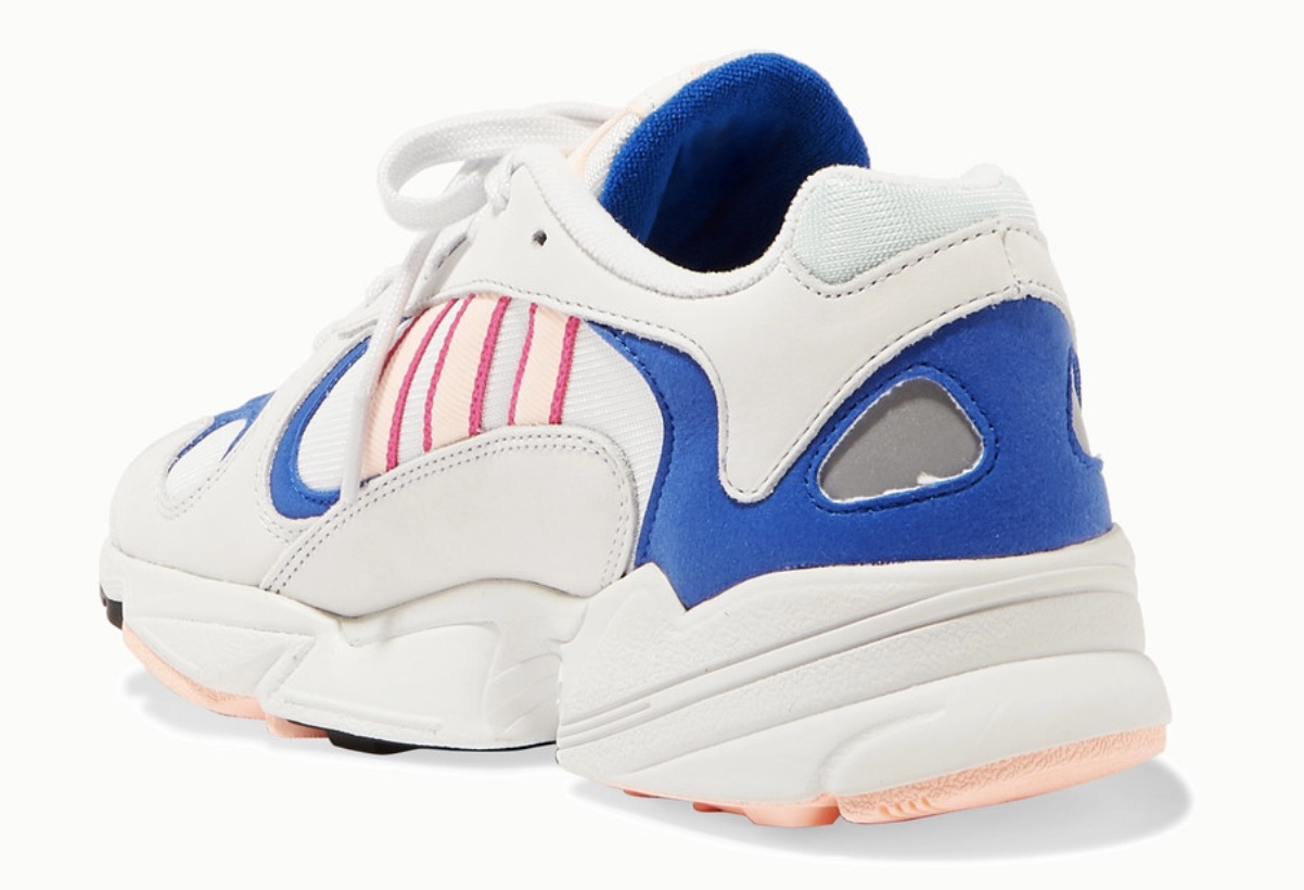 adidas Yung 1 Neon Suede Pink Blue 4