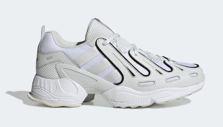 adidas eqt gazelle. white blue
