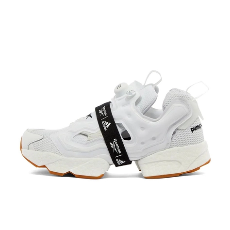 ARTISTS FOR HUMANITY × REEBOK CLASSIC WORKOUT PLUS WHITE MEDIUM GREY HEATHER SOLID GREY FU9238
