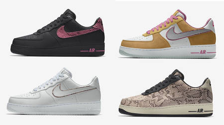 Customise Your Very Own Nike Air Force 1 Customise Your Very Own Nike Air Force 1