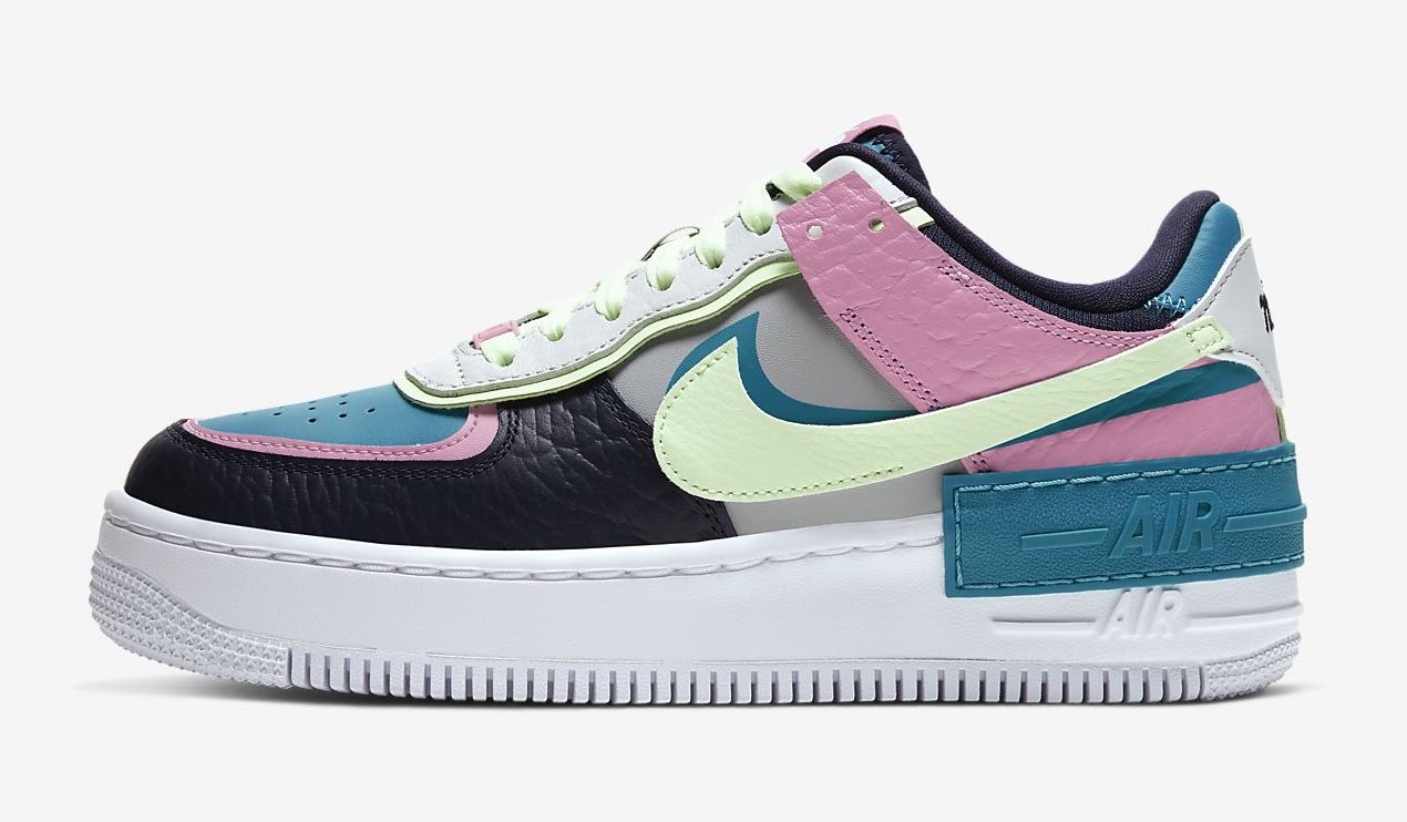 air force 1 white pink