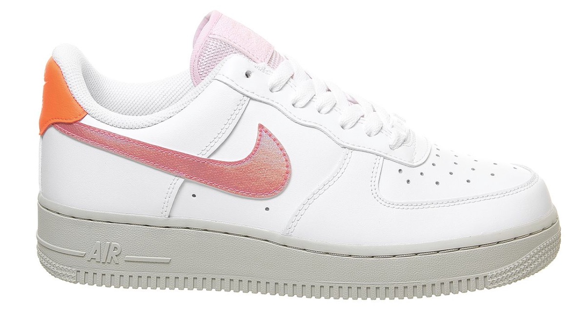 air force 1 pink foam white