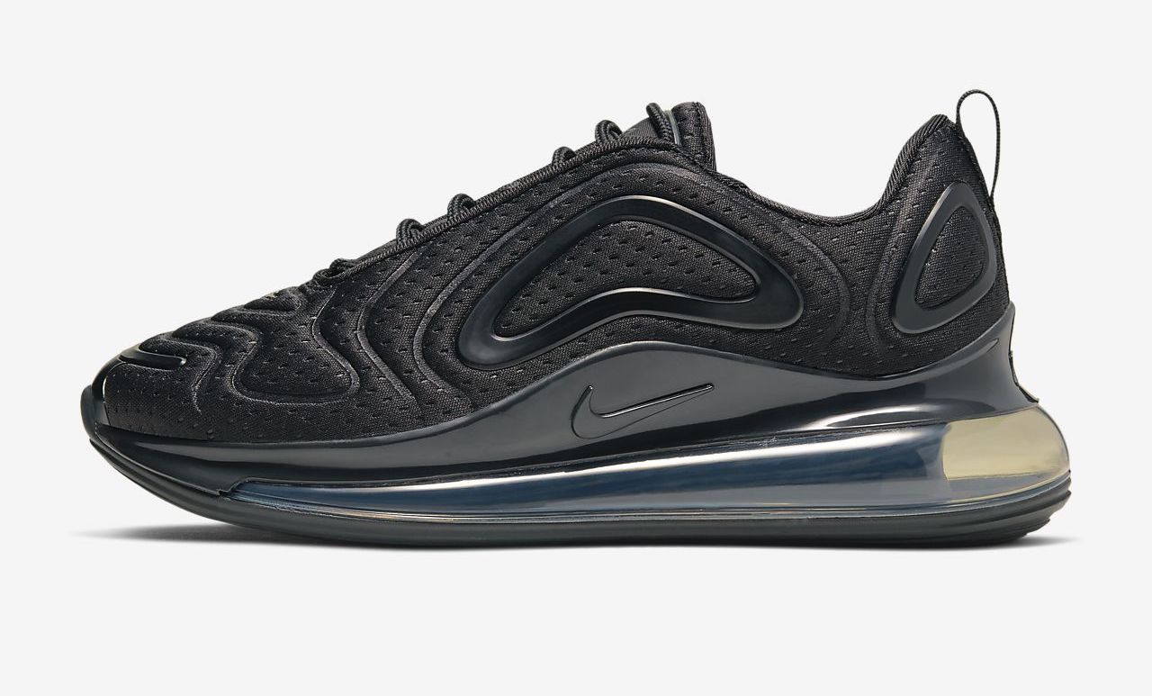 air max 720 black black