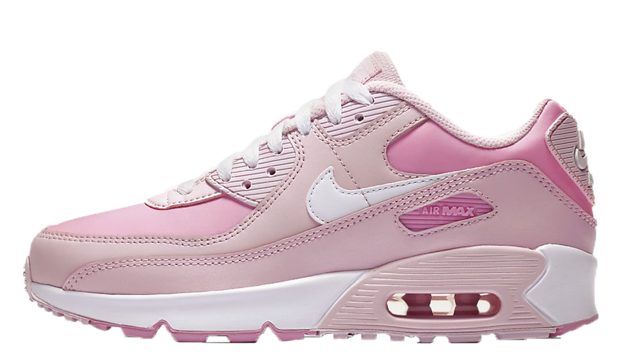 nike air max 90 pink and white