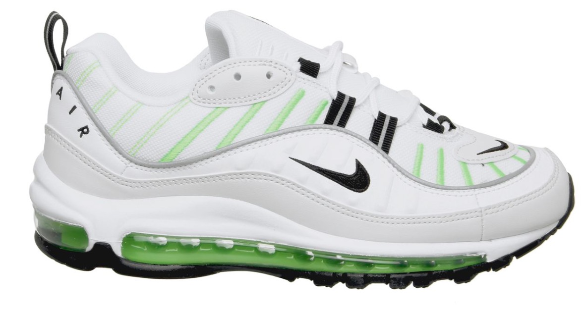 air max 98 volt white