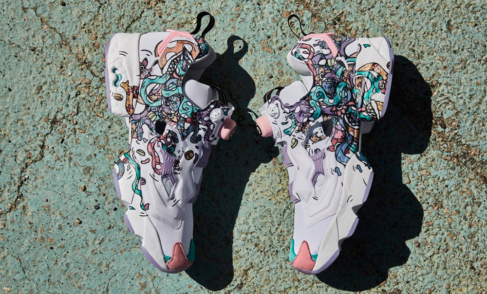 reebok insta pump fury x distortedd