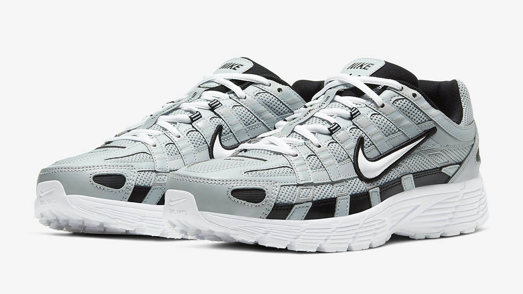 Nike P-6000 Grey White Black CD6404-006 Side