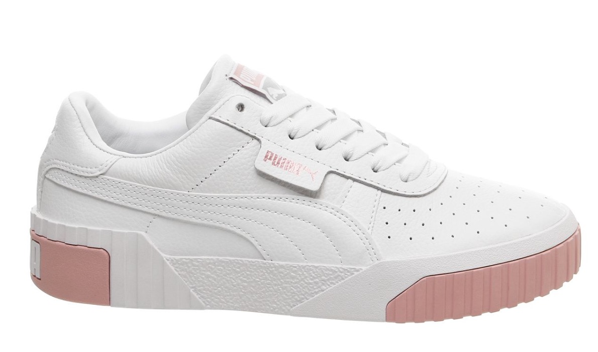 puma cali white pink