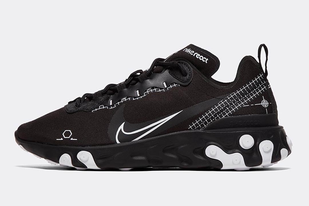 Nike React Element 55 "Black"