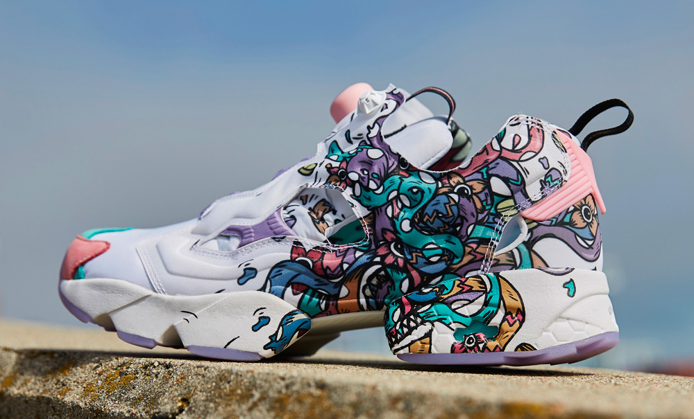 reebok instapump fury x distortedd