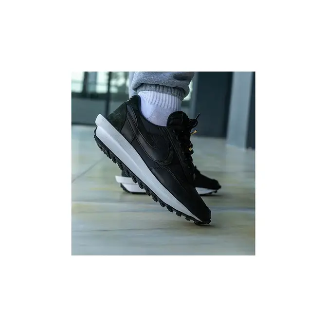 sacai x Nike LDWaffle Black Nylon Where To Buy BV0073 002 The Sole Supplier