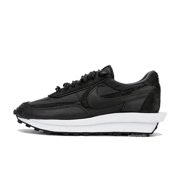 sacai x Nike LDWaffle Black Nylon | Where To Buy | BV0073-002