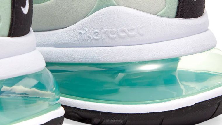 Go Green With This Nike Air Max 270 React In Spruce Aura heel
