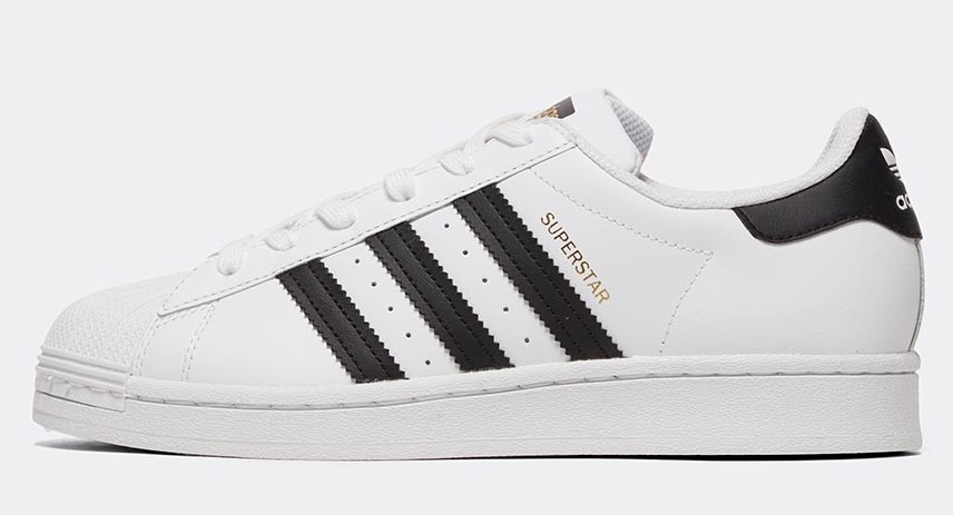 ADIDAS SUPERSTAR WHITE BLACK