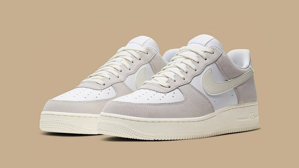 The Nike Air Force 1 Low "White Sail" Gives A Lesson In Premium Craftsmanship The Nike Air Force 1 Low "White Sail" Gives A Lesson In Premium Craftsmanship