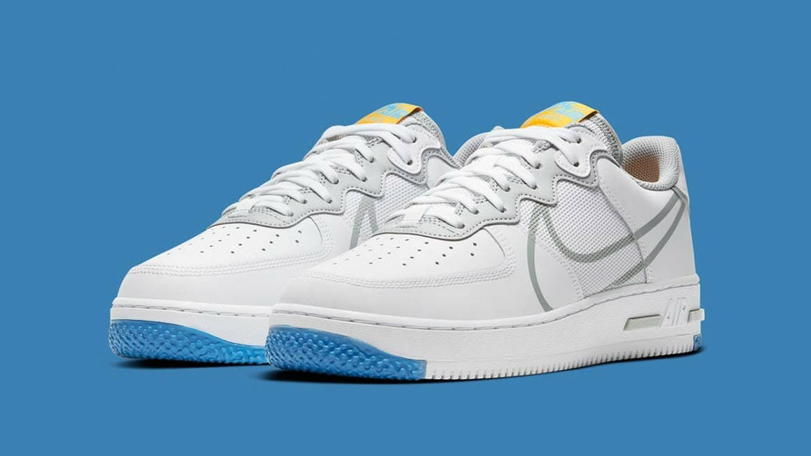The Nike Air Force 1 React Gets A Blue 